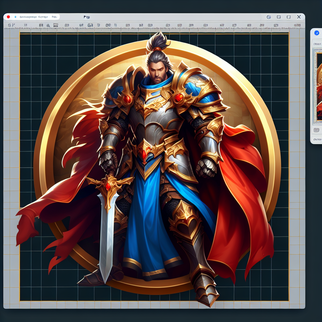 Legenda Seluler Pahlawan PNG: Render sempurna untuk proyek game Anda