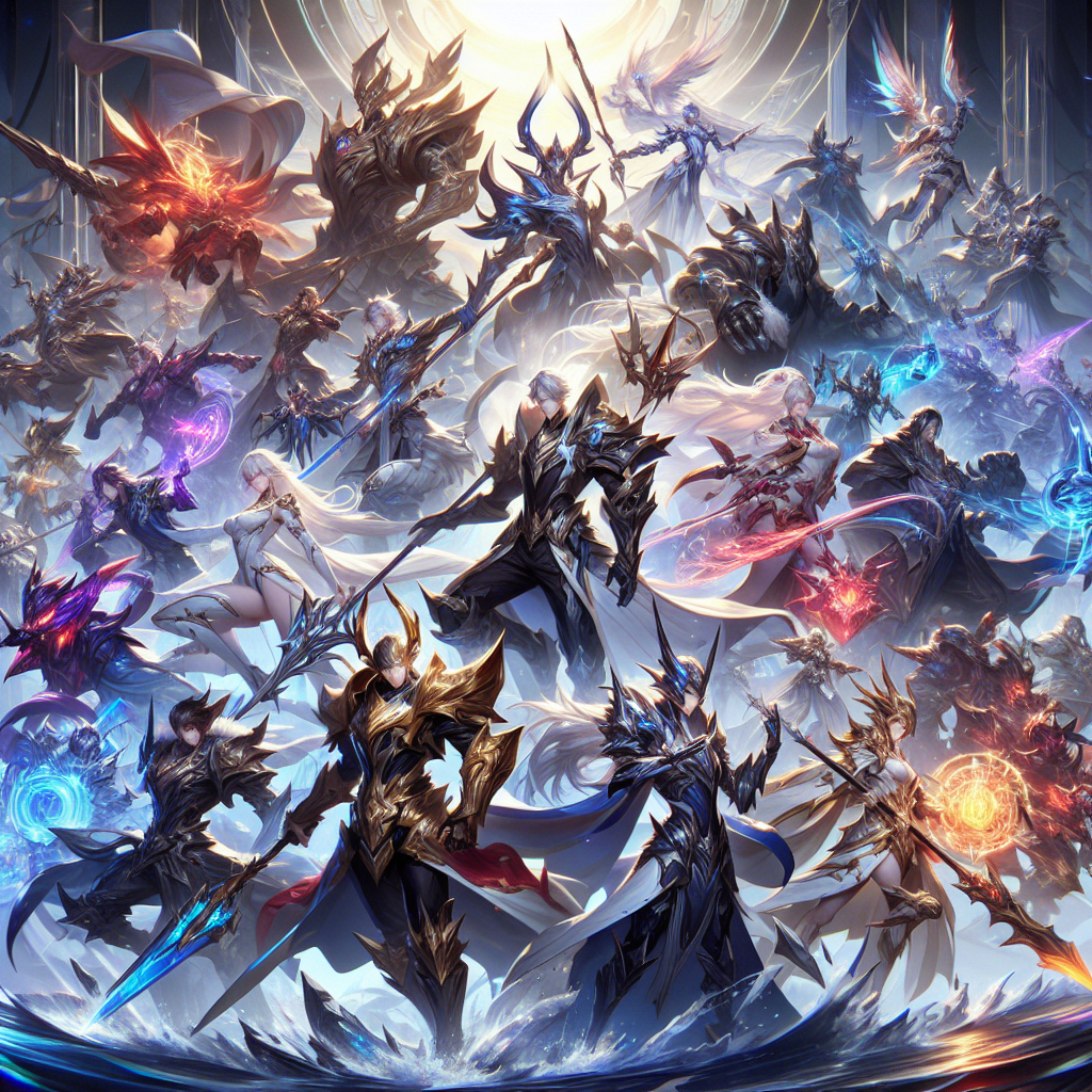 Karakter Mobile Legend dalam Gambar: Seni dan Desain Pemain Hebat