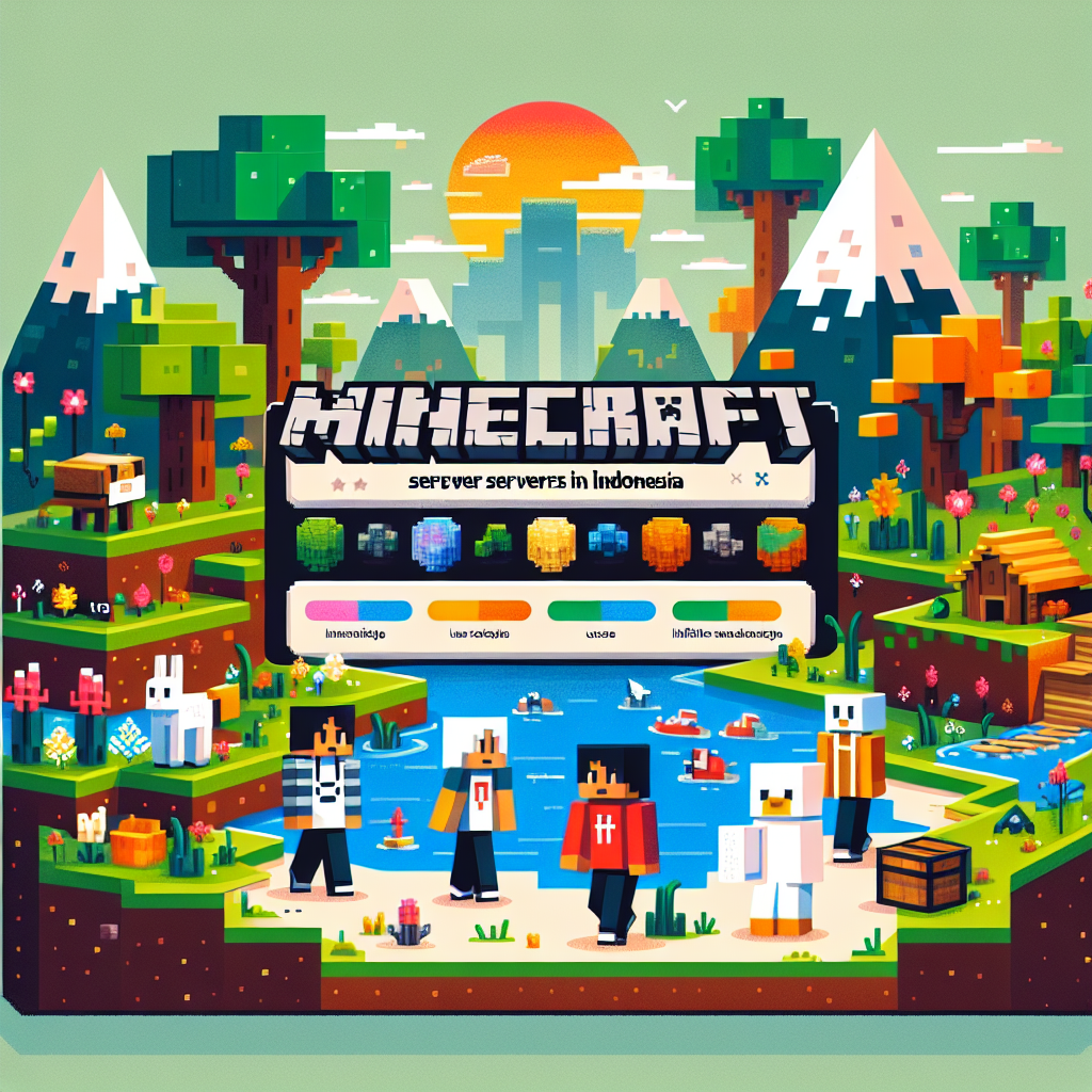 Top Minecraft PE Servers in Indonesia: Discover the Best Gameplay Experiences